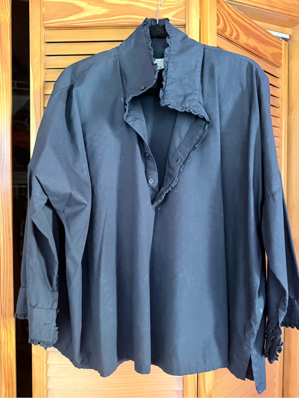 MERSEA Emerson Ruffle, Pop Collar